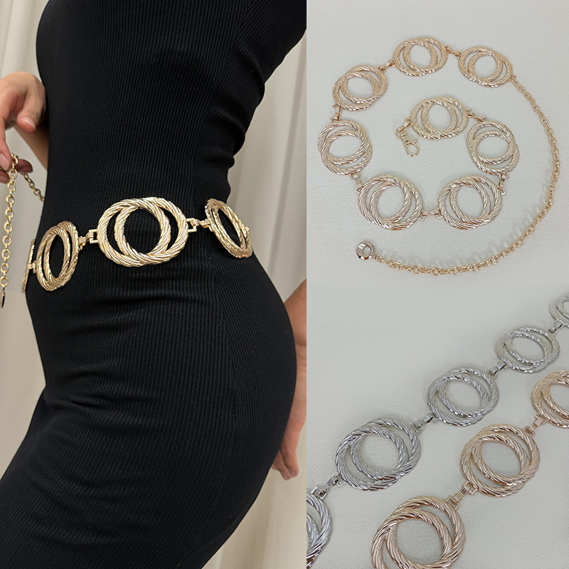 Women'S Jeans Accessories Chain - High Quality Luxury Brands Designer Waist