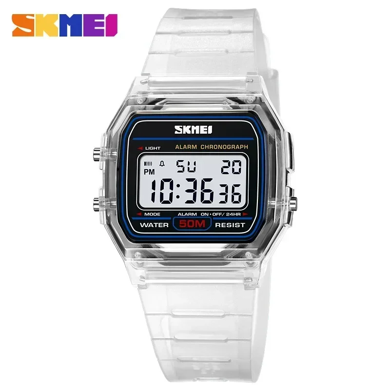 Women Accessories Display - SKMEI 2056 Transparent TPU Strap Ladies