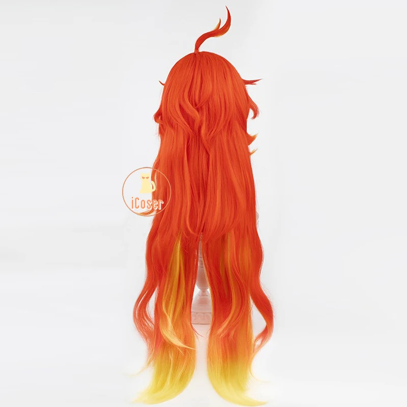 Women'S Red Accessories - 25COSGenshin Impact Mavuika Cosplay Wig Sunglasses