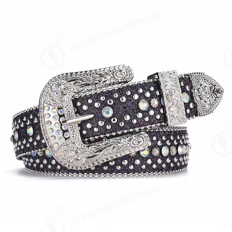 Women'S Y2K Accessories - Y2K Style Rhinestone Belt For Women