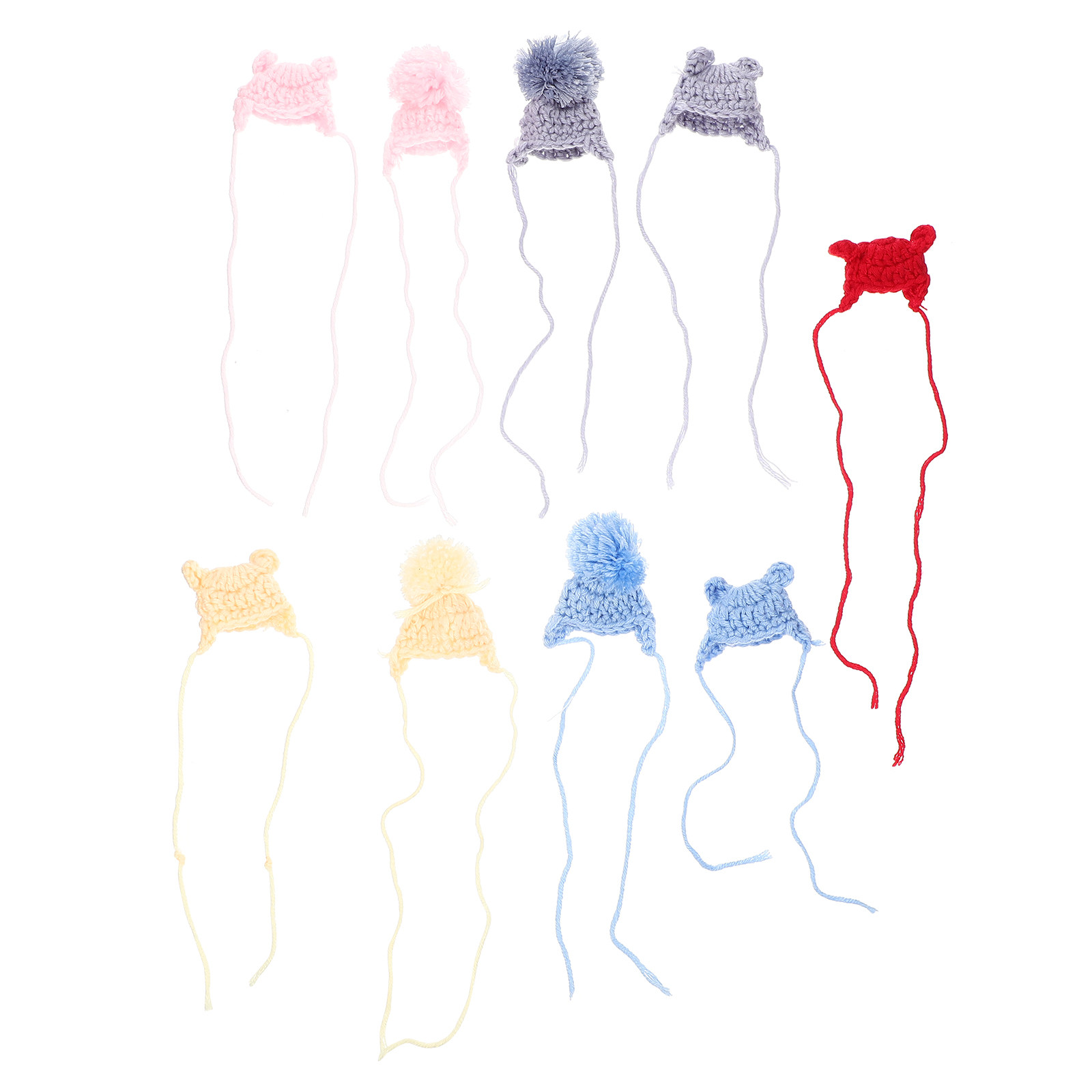9Pcs DIY Wool Hats Creative Ha - Women'S Accessories Gift Ideas 评论和价格