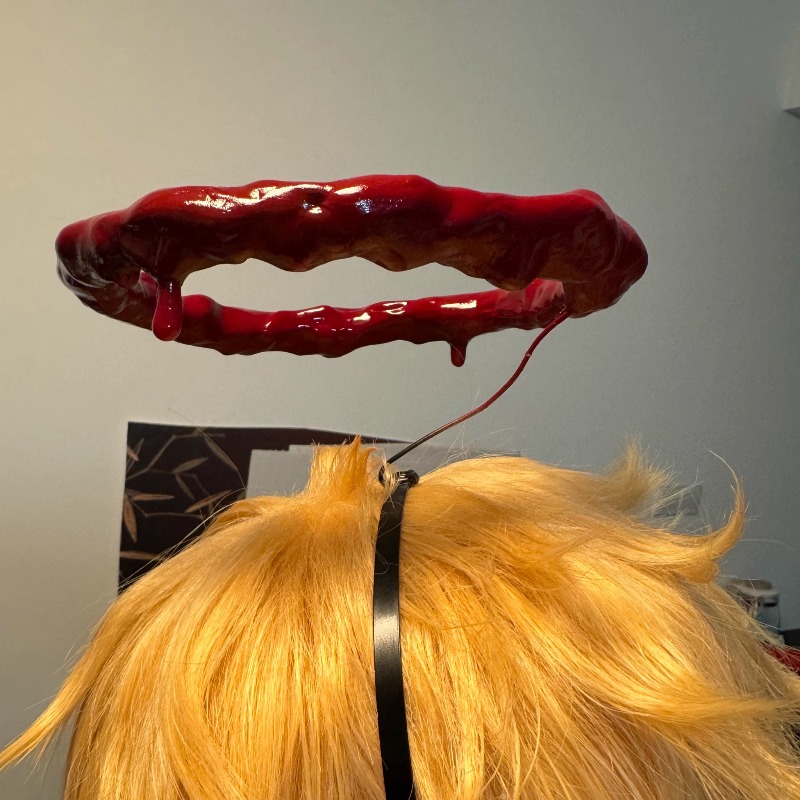 Anime Makima Cosplay Chainsaw  - Women'S Red Accessories 评论和价格