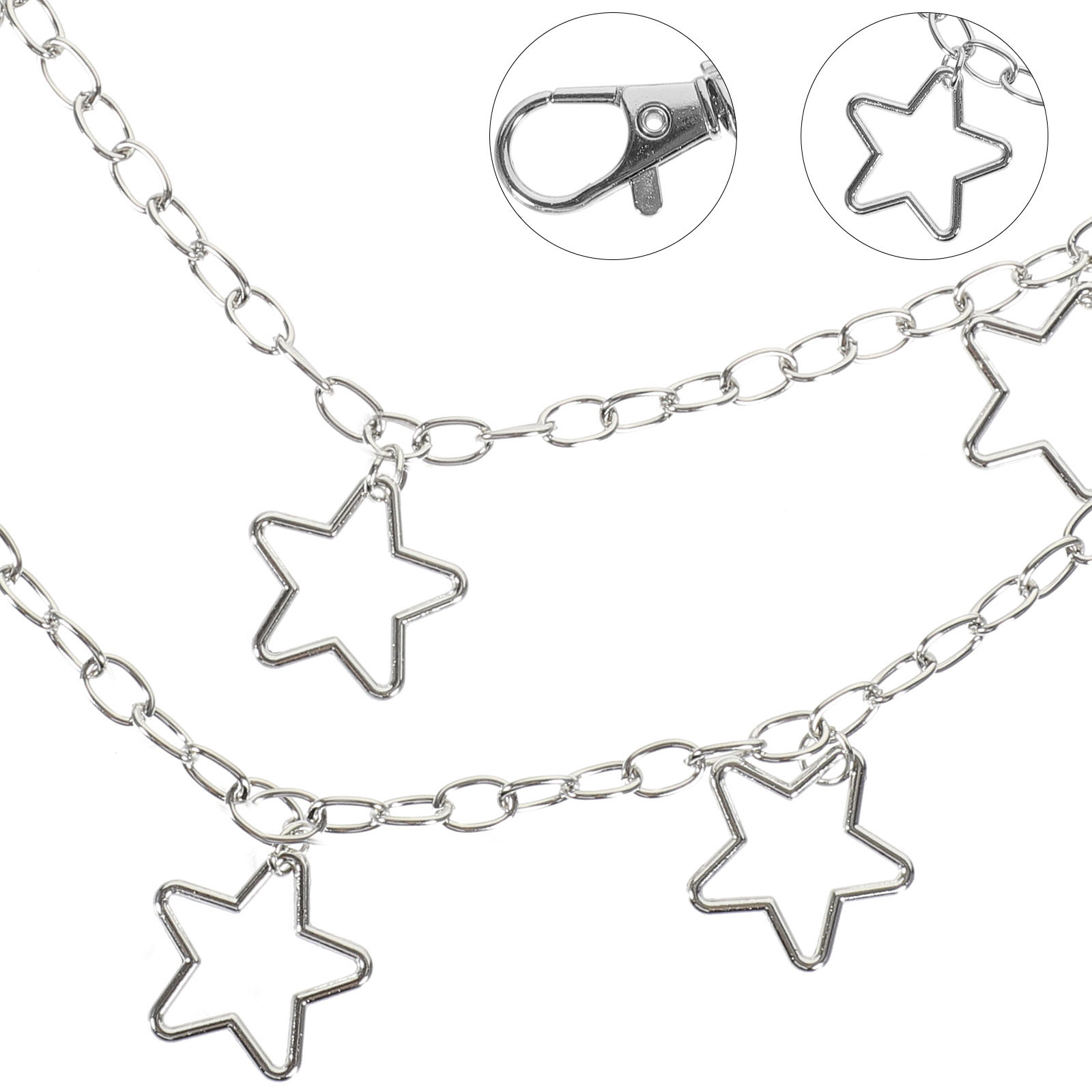 Double-layer Belt Chain Jeans  - Women'S Jeans Accessories Chain 评论和价格