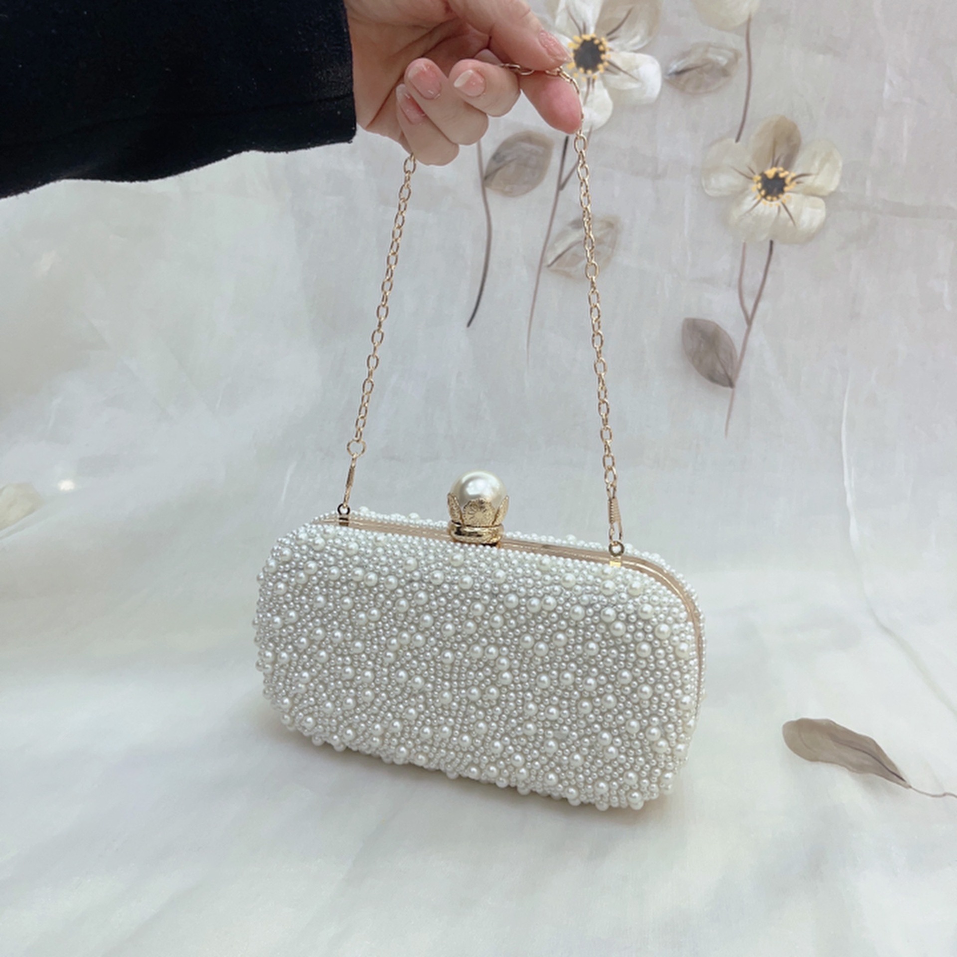 Luxury Wedding Evening Dress B - Wallet Chain Bag 评论和价格