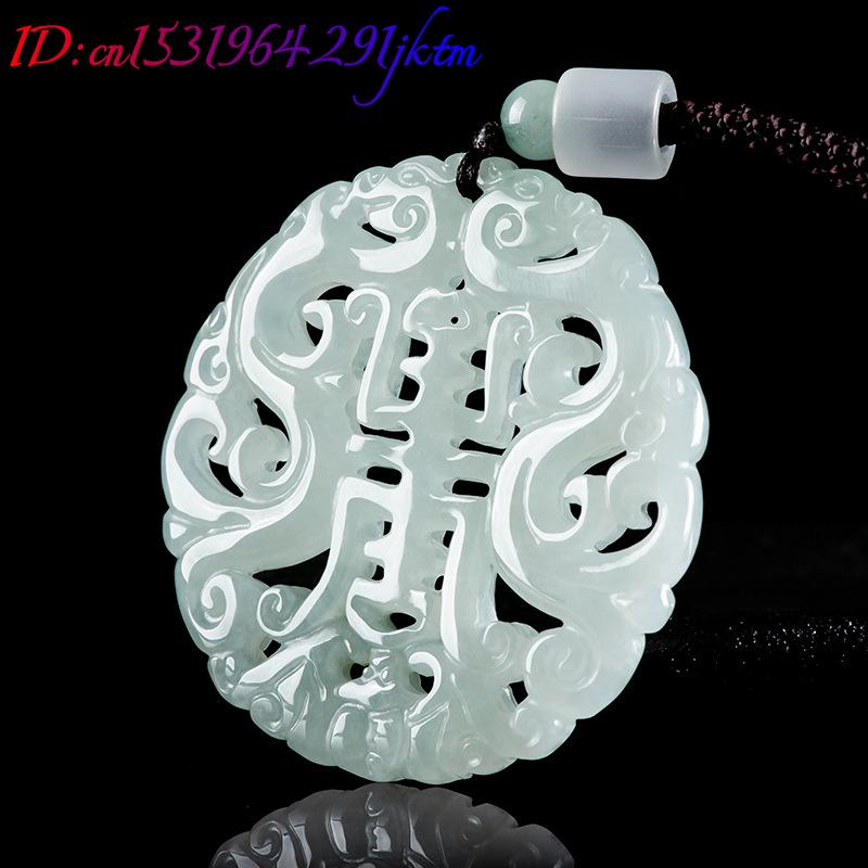 Burmese Jadeite Dragon Pendant - Women Accessories Jewelry 评论和价格