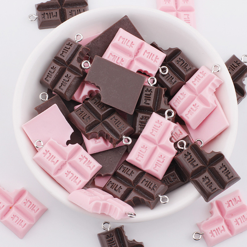 10pcs/lot 18*28mm Chocolate Mi - Resin Bangle Bracelet 评论和价格