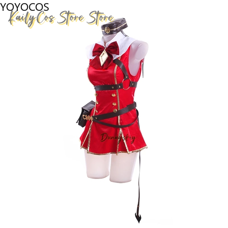 Gold Ship Cosplay Costume Wig  - Women'S Red Accessories 评论和价格
