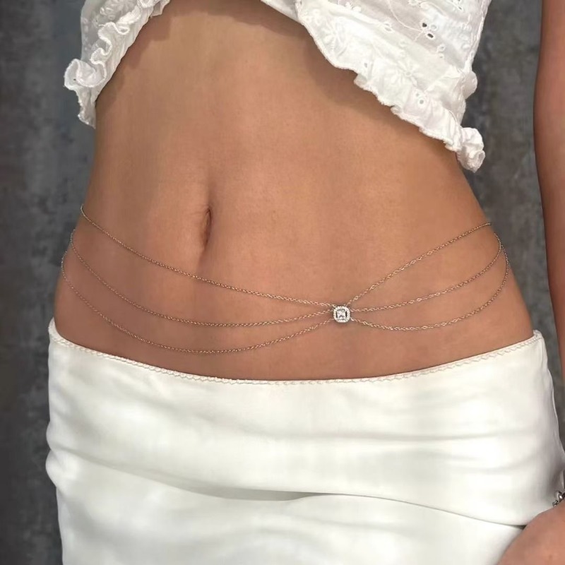 Summer  Hot Metal Waist Chain  - Women'S Jeans Accessories Chain 评论和价格