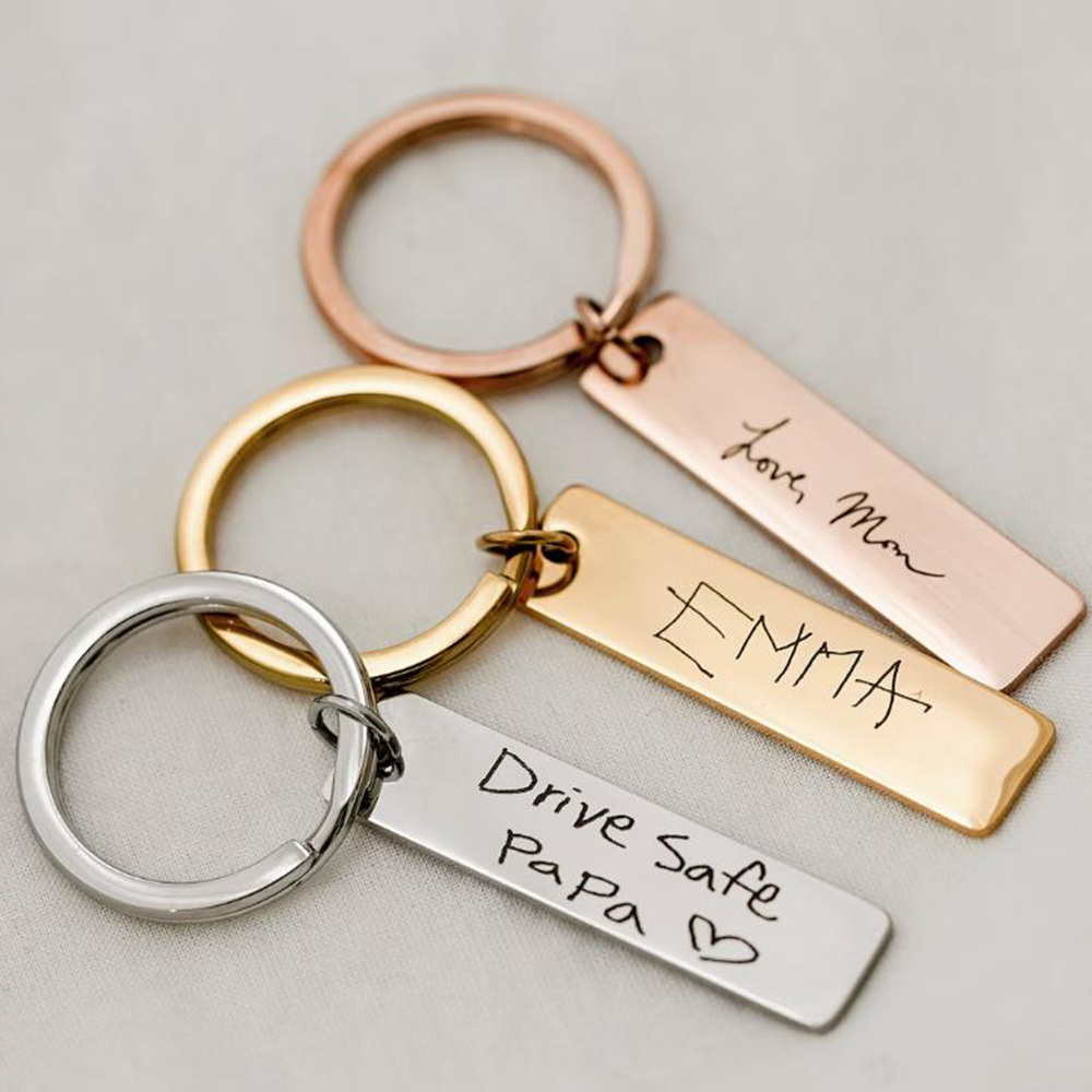 Actual handwritten key chain,  - Women'S Accessories Gift Ideas 评论和价格