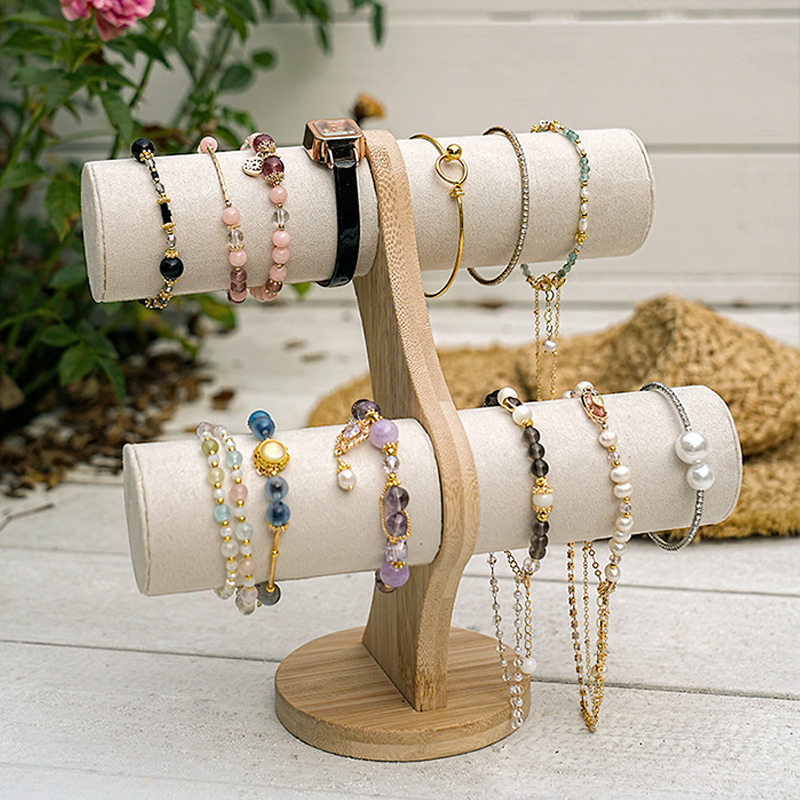 Double Layer Rack Organizer Wo - Women Accessories Display 评论和价格