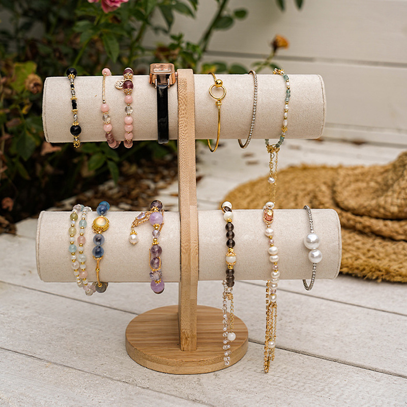 Double Layer Rack Organizer Wo - Women Accessories Display 评论和价格