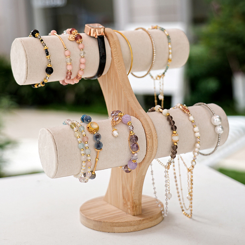 Double Layer Rack Organizer Wo - Women Accessories Display 评论和价格