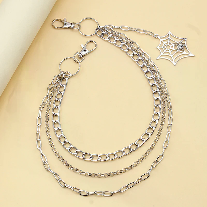 Fashion Punk Metal Pants Chain - Women'S Jeans Accessories Chain 评论和价格