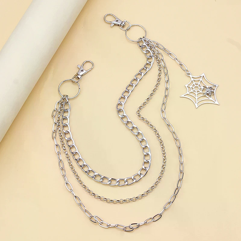 Fashion Punk Metal Pants Chain - Women'S Jeans Accessories Chain 评论和价格