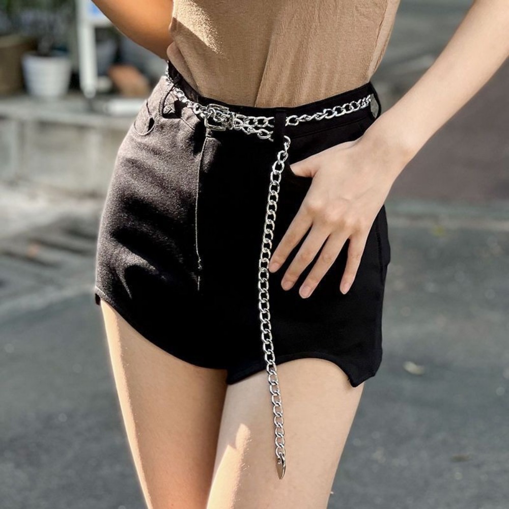 Simple Metal Chain Belts Long  - Women'S Jeans Accessories Chain 评论和价格