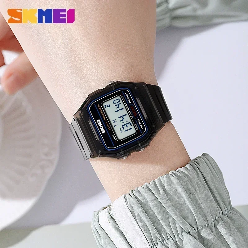SKMEI 2056 Transparent TPU Str - Women Accessories Display 评论和价格