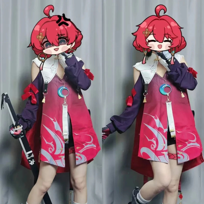 A;3\v,7'd/Wuthering Waves Danj - Women'S Red Accessories 评论和价格