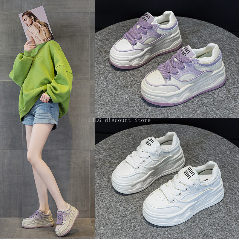 New Thick Soled Fashion White  - Women'S Accessories Trends 2025 评论和价格