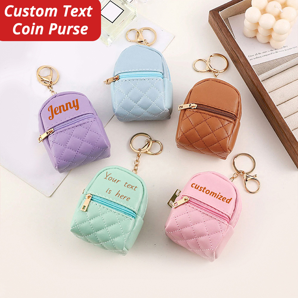 Mini Custom Name Coin Purse Pe - Wallet Chain Bag 评论和价格