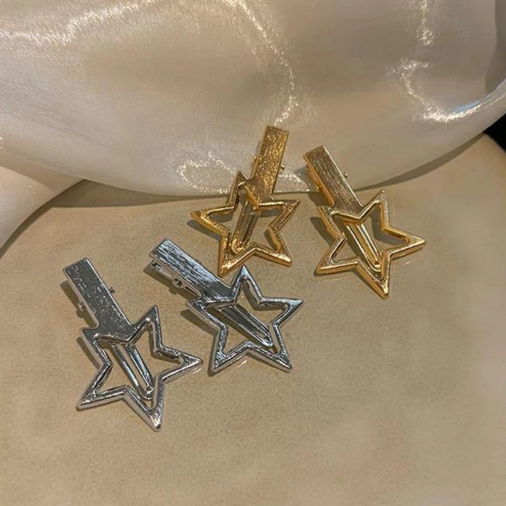 Y2K Pentagram Hair Clips for W - Women'S Accessories Gift Ideas 评论和价格