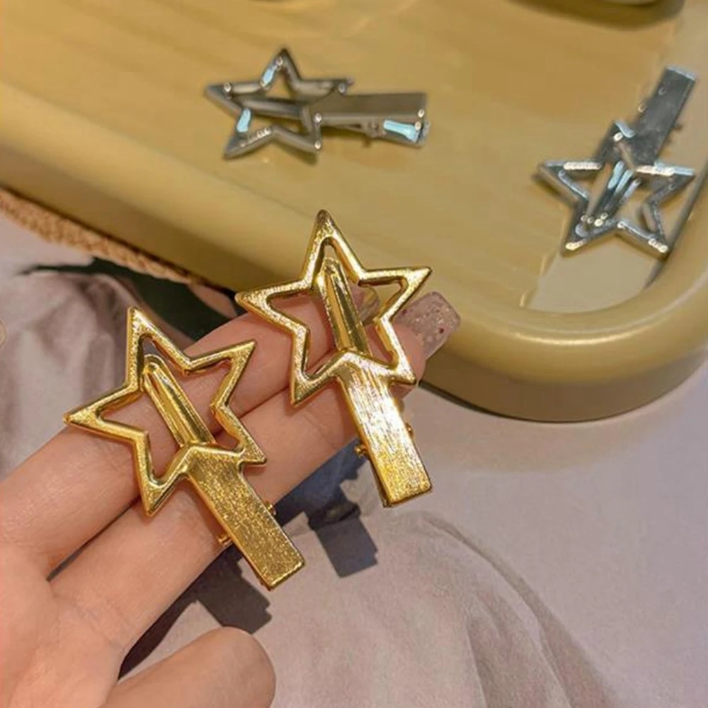 Y2K Pentagram Hair Clips for W - Women'S Accessories Gift Ideas 评论和价格