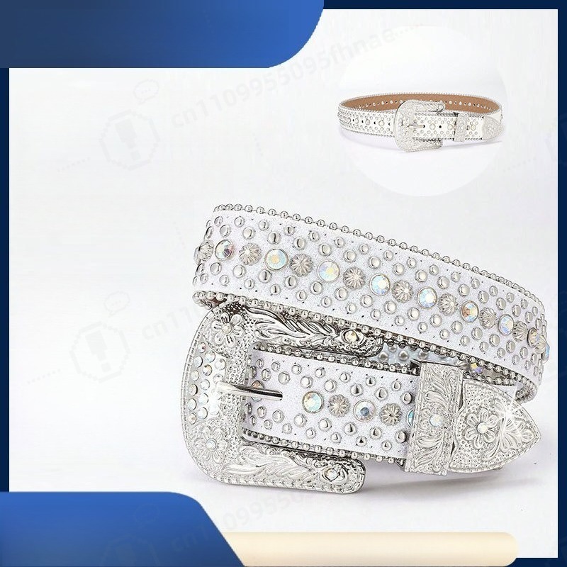 Y2K Style Rhinestone Belt For  - Women'S Y2K Accessories 评论和价格