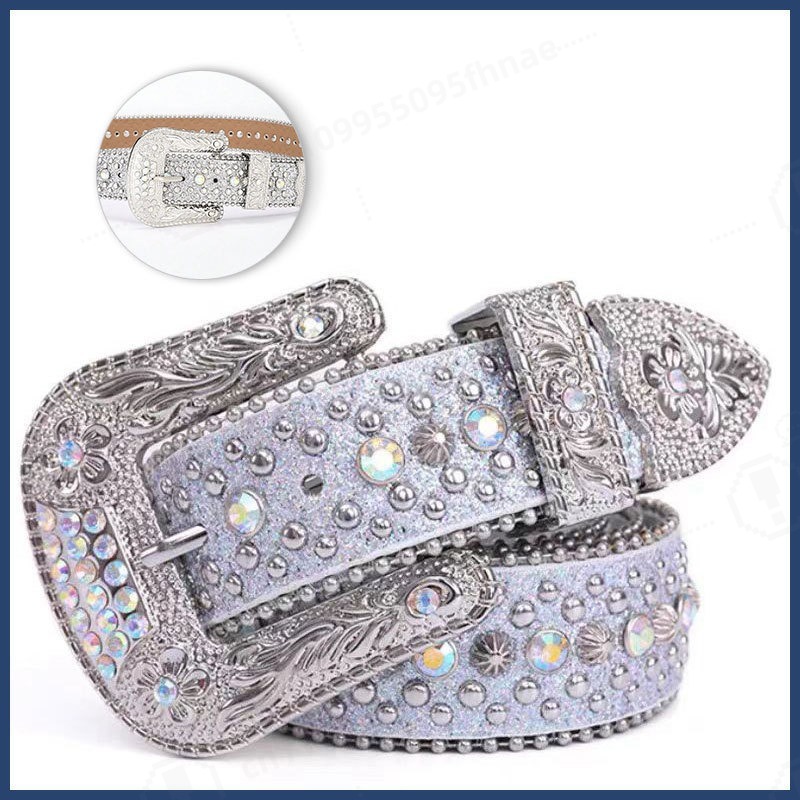 Y2K Style Rhinestone Belt For  - Women'S Y2K Accessories 评论和价格