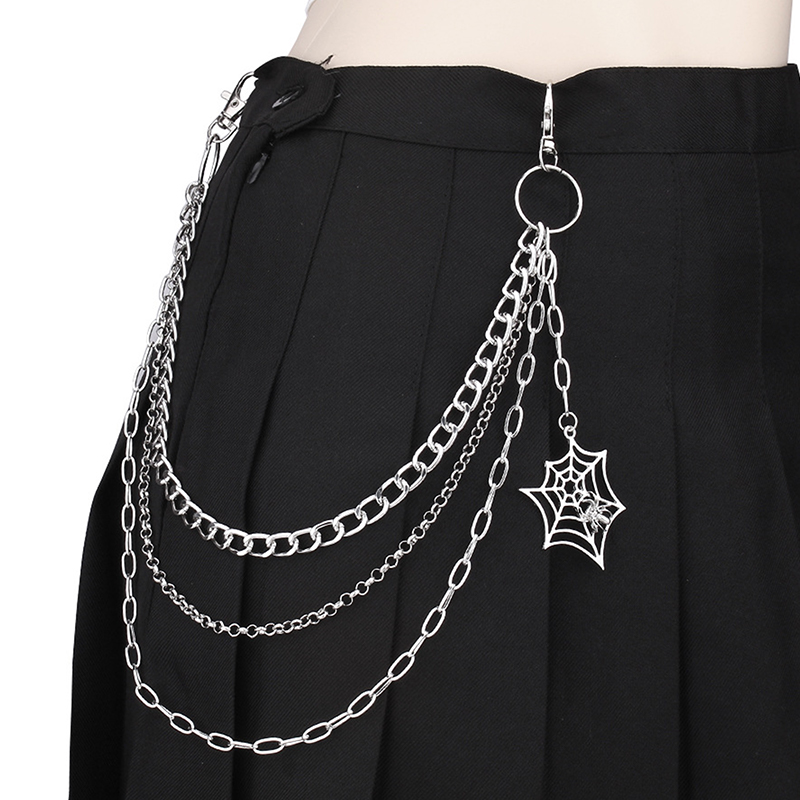 Fashion Punk Metal Pants Chain - Women'S Jeans Accessories Chain 评论和价格