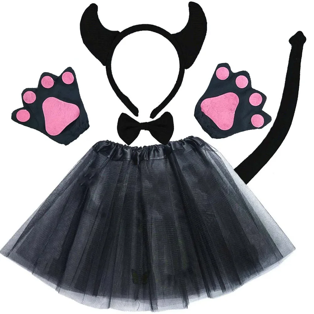 Women Girls Animal Demon Devil - Women'S Red Accessories 评论和价格