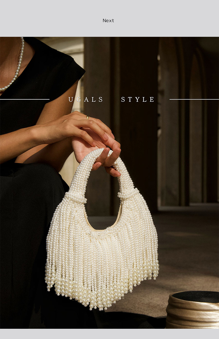 Design Handle Pearl Evening Cl - Wallet Chain Bag 评论和价格