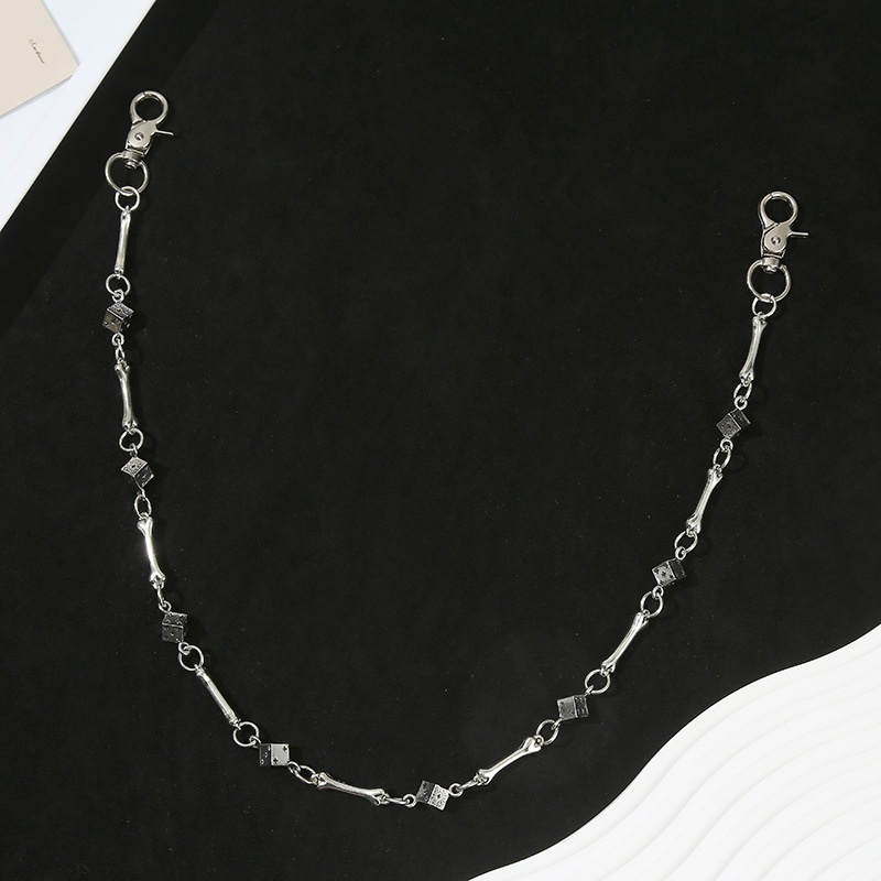 Punk Rock Hip-hop Unisex Dog B - Women'S Jeans Accessories Chain 评论和价格