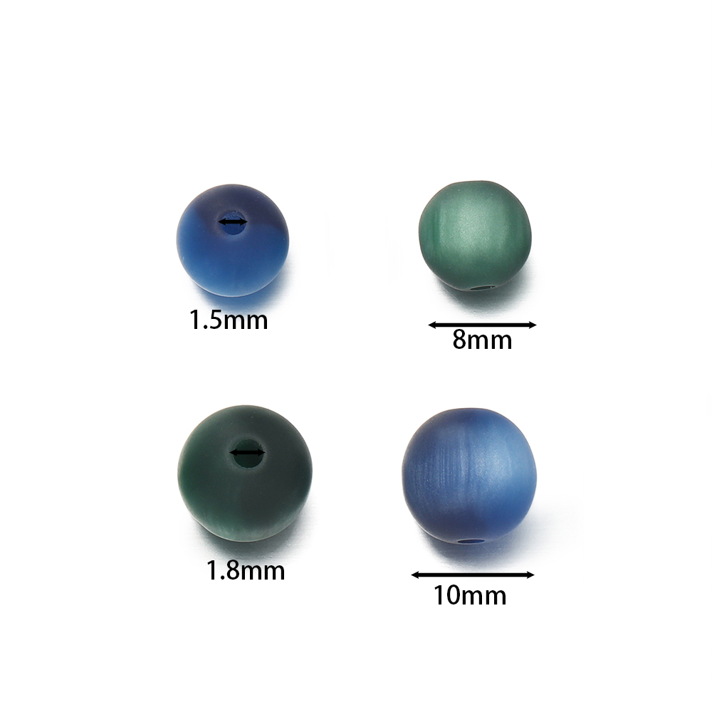 10pcs/Lot 8/10mm Resin Cat Eye - Resin Bangle Bracelet 评论和价格