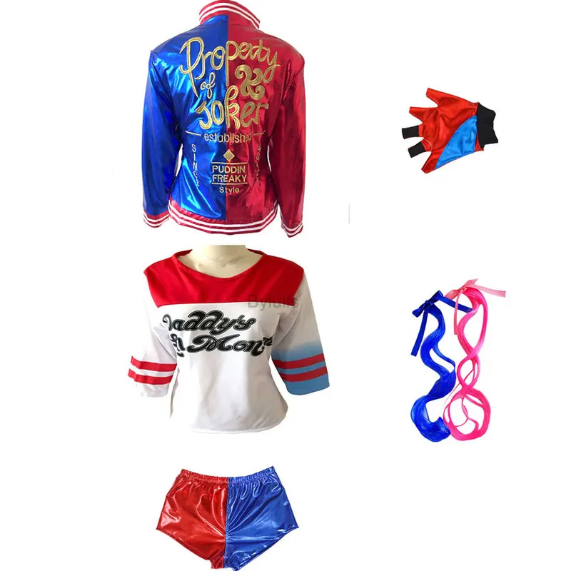 Anime Cosplay Girls Women Quin - Women'S Harley Quinn Accessories 评论和价格