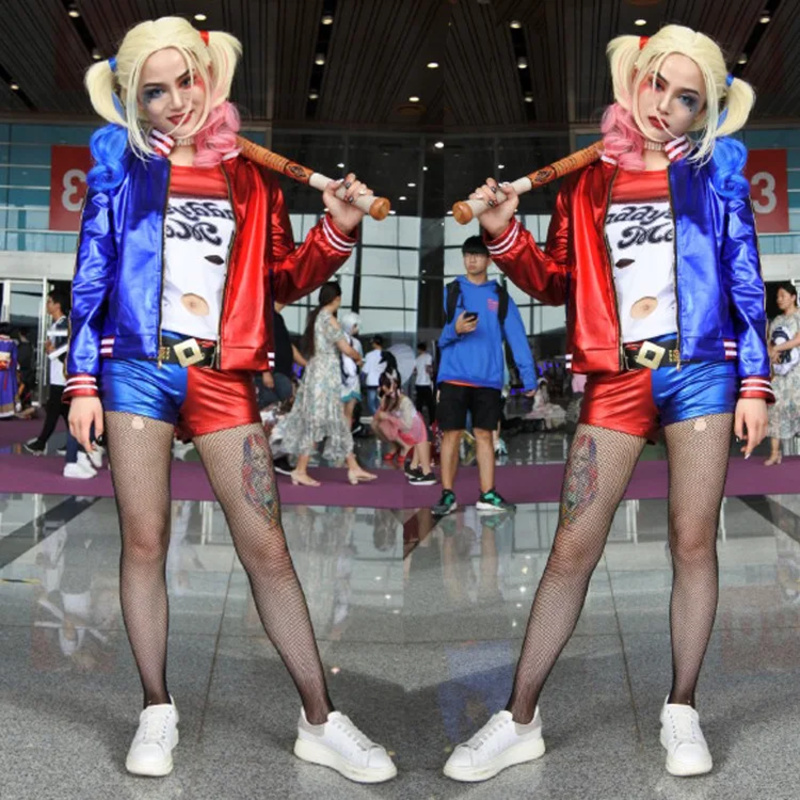 Anime Cosplay Girls Women Quin - Women'S Harley Quinn Accessories 评论和价格