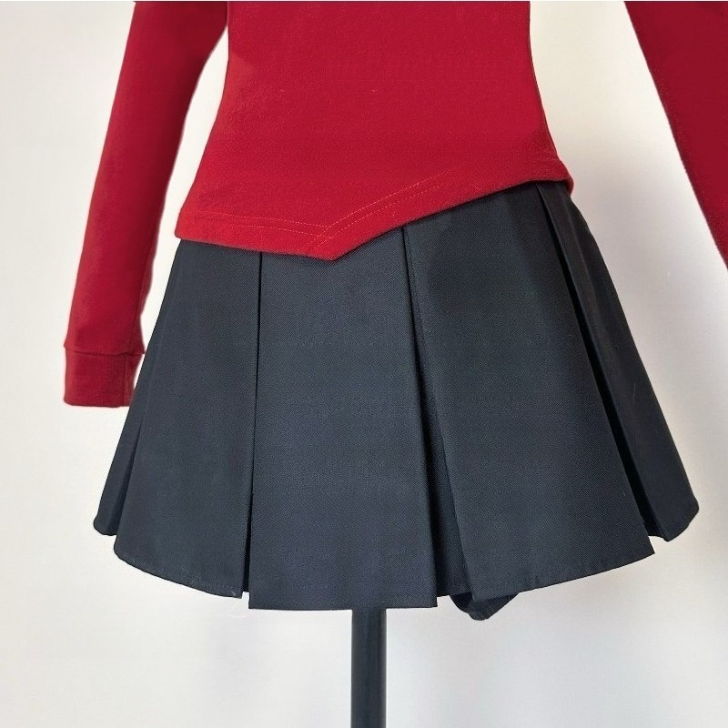 Anime Tohsaka Rin Cosplay Cost - Women'S Red Accessories 评论和价格