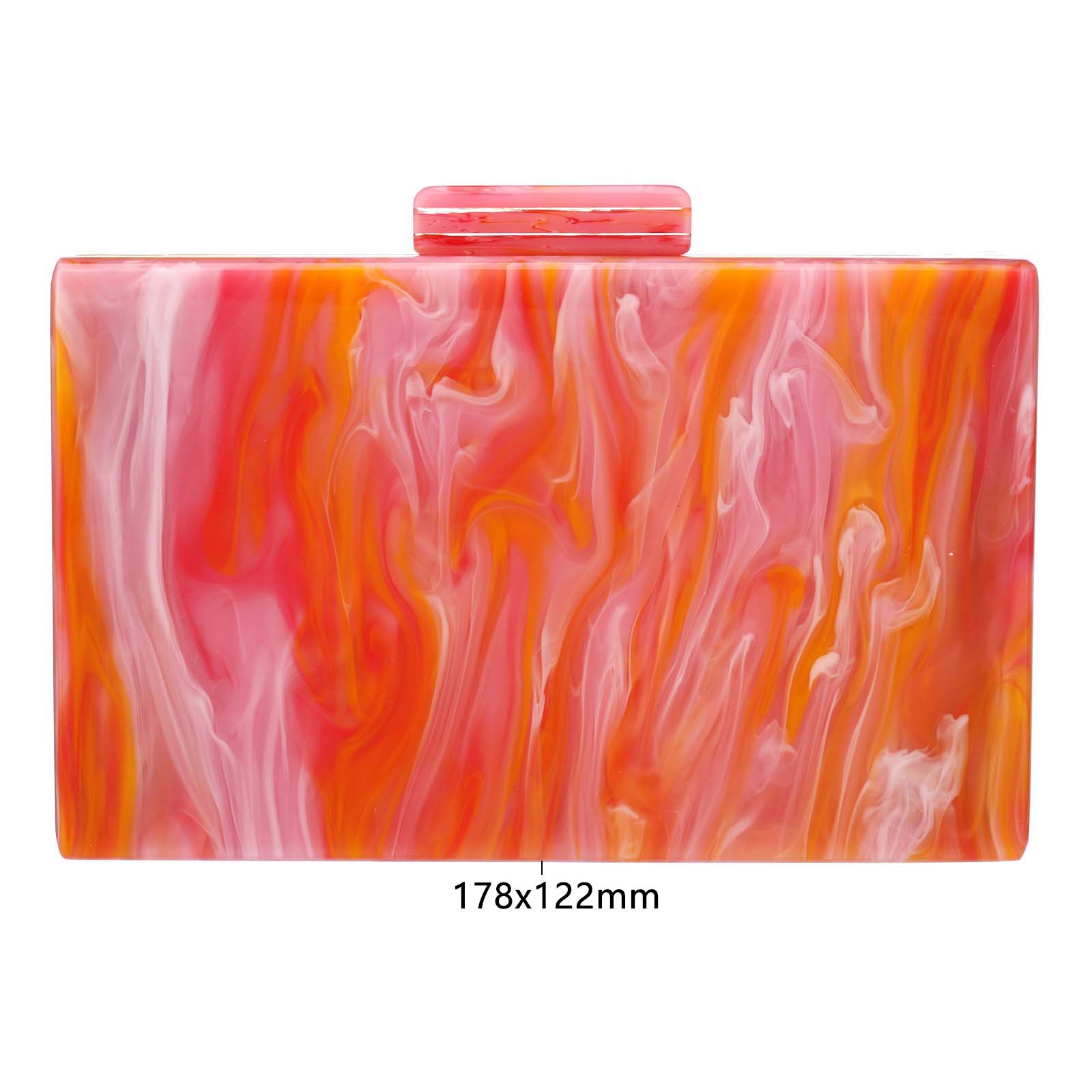 Marble Acrylic Handbag Luxury  - Wallet Chain Bag 评论和价格