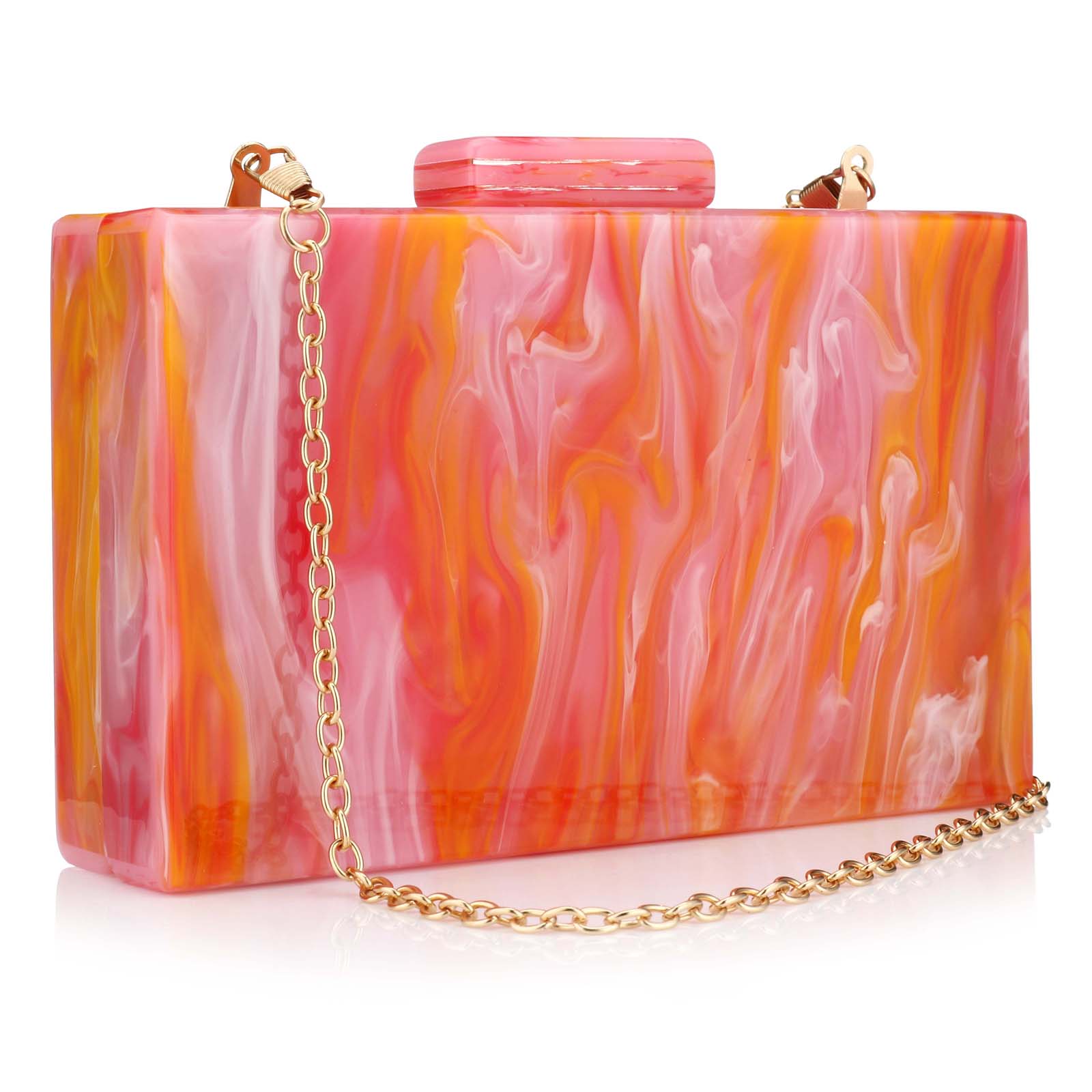 Marble Acrylic Handbag Luxury  - Wallet Chain Bag 评论和价格